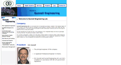Desktop Screenshot of gunnellengineering.com