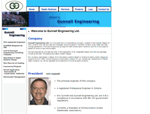 Tablet Screenshot of gunnellengineering.com